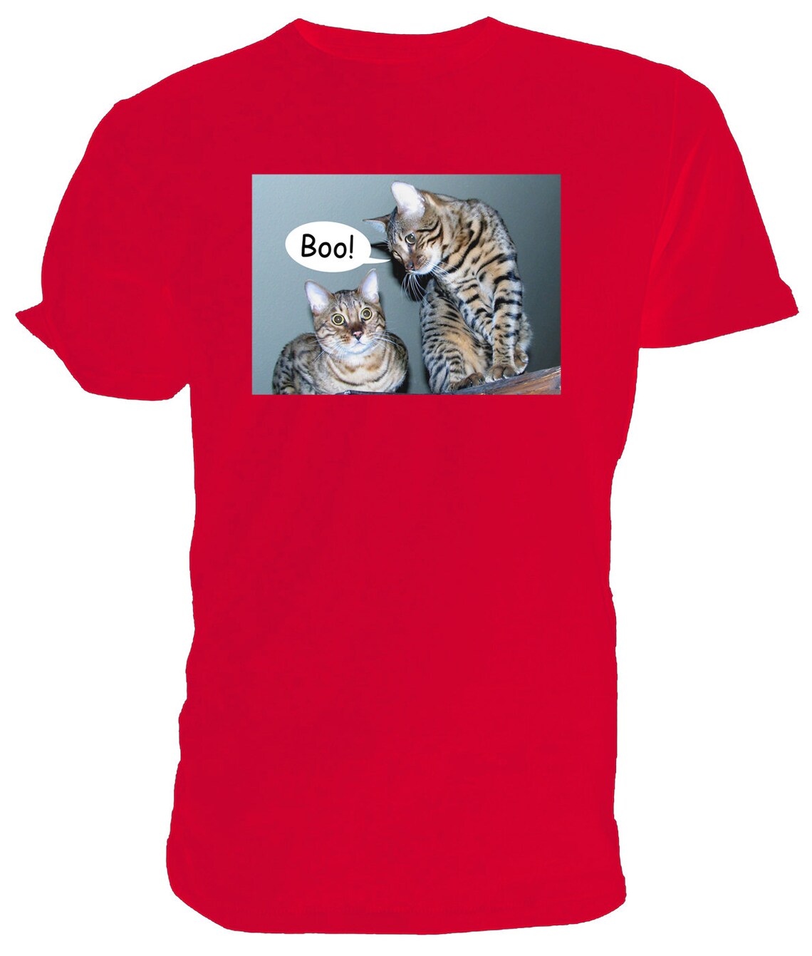 Bengal Cat T Shirt. Classic Round Neck Short Sleeved Choice of Etsy