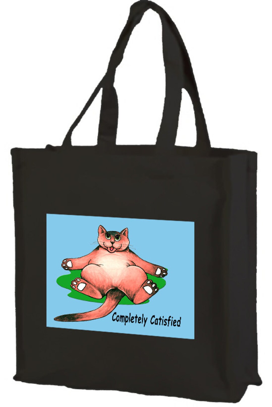 Cat in shopping bag best sale