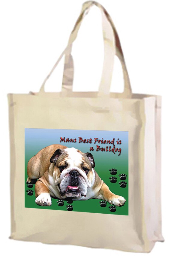 bulldog gift bag