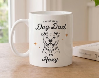 Best Dog Dad Personalised Mug | Father's Day Gift from Dog