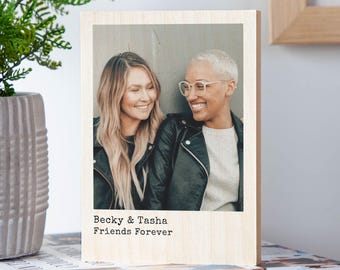 Special Memory Wooden Photo Block | Galentine's Gift