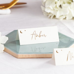 Moon & Stars Foiled Place Card