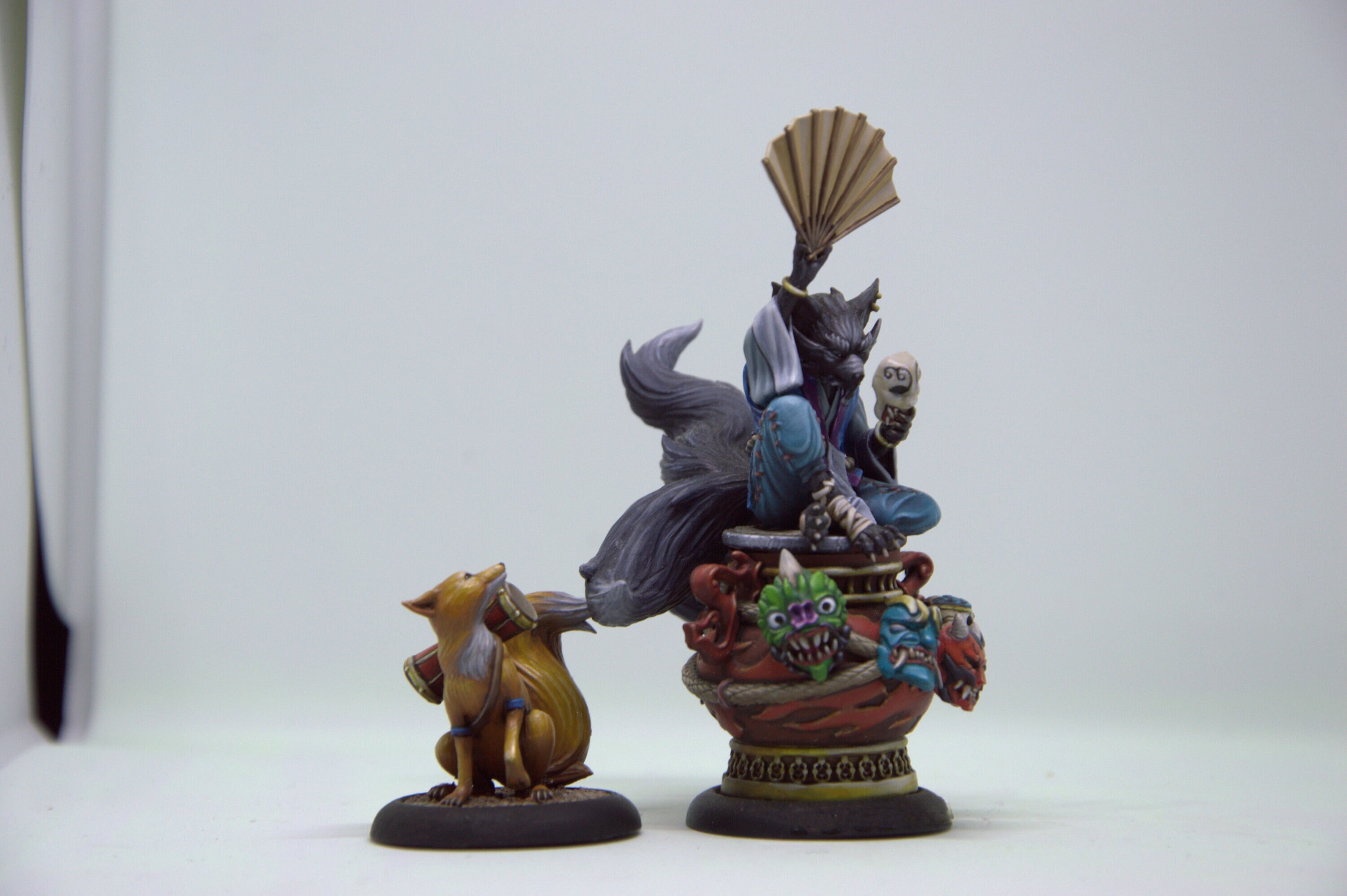 OROCHI Kitsune trickster Fantasy Resin Miniature D&D Etsy