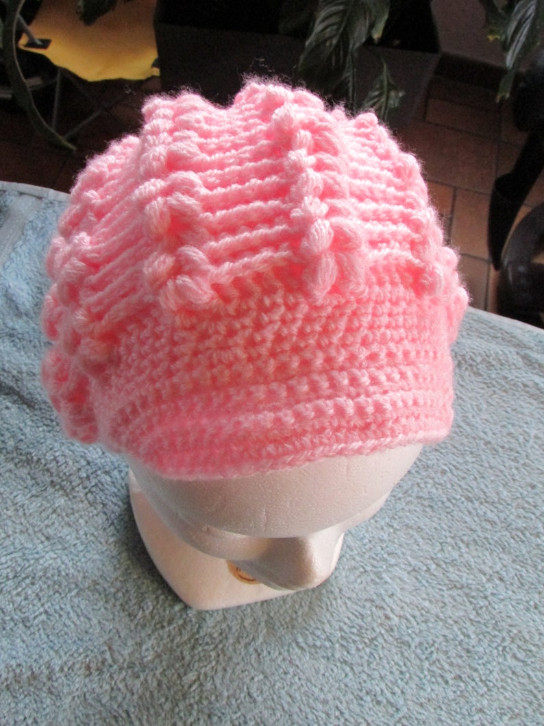 Casquette crochetée main image 4