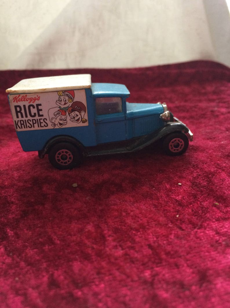 Vintage Kellogg's Rice Krispies toy van Etsy