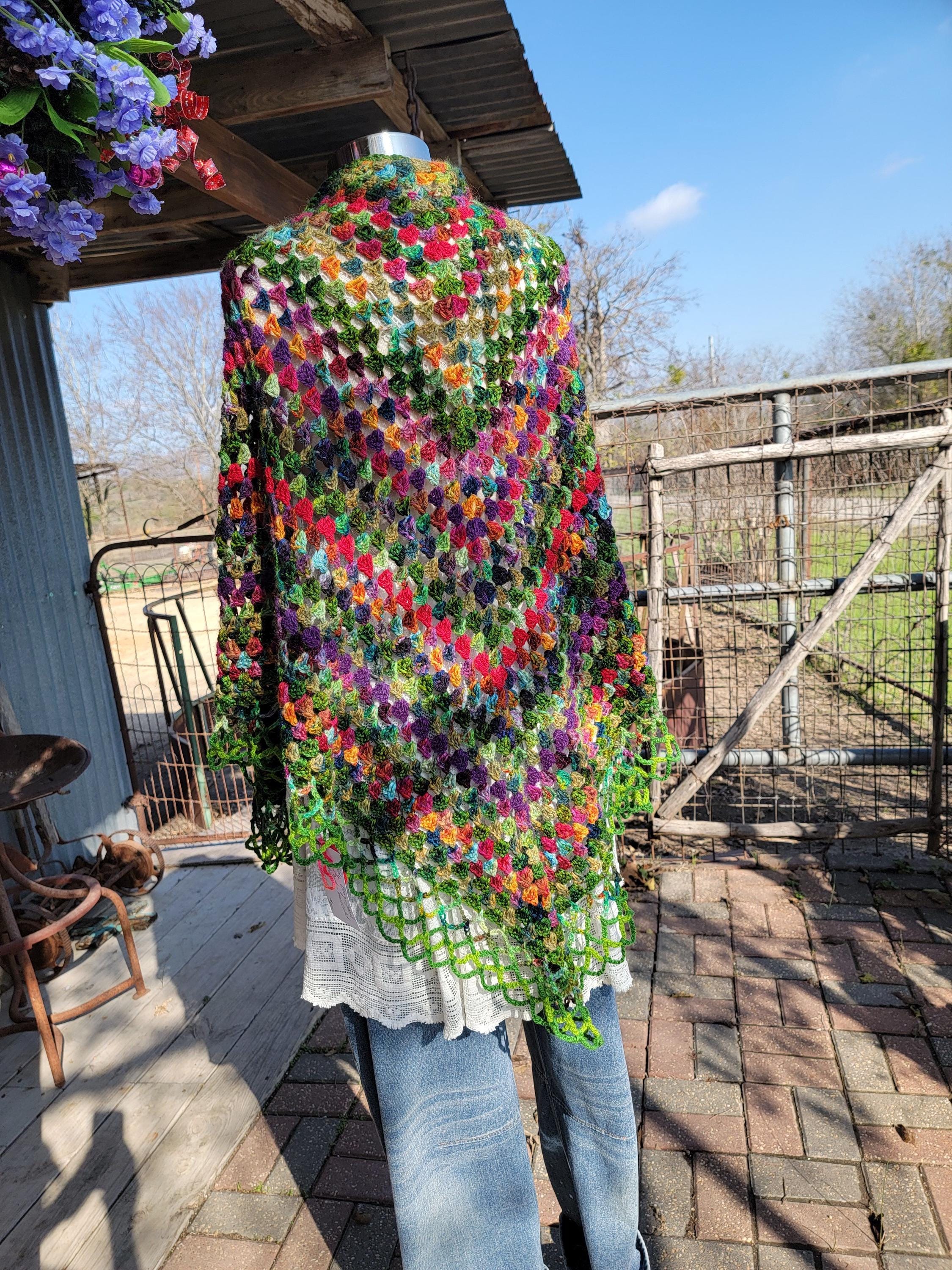 Berry Flowers Satin Shawl main image 0