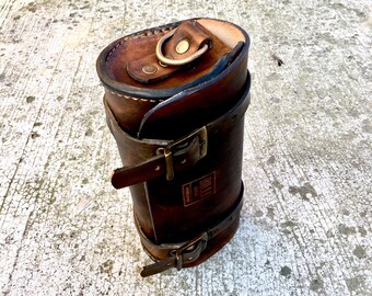 Motorcycle Leather tool bag