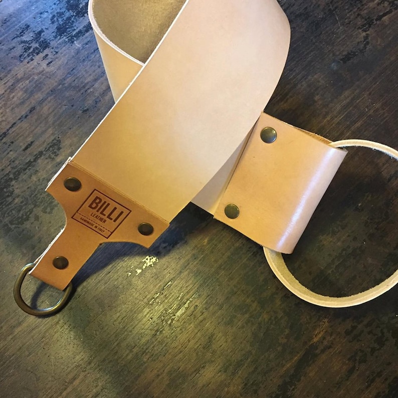 Hand made leather razor strop Etsy