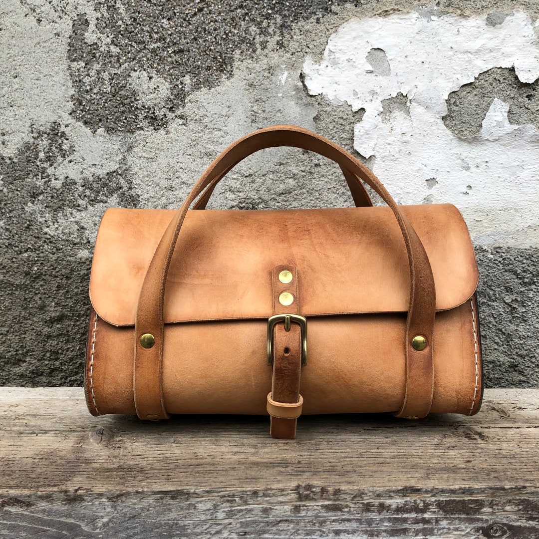 Heavy Leather Tool Bag, Indestructible, Leather Briefcase for Men