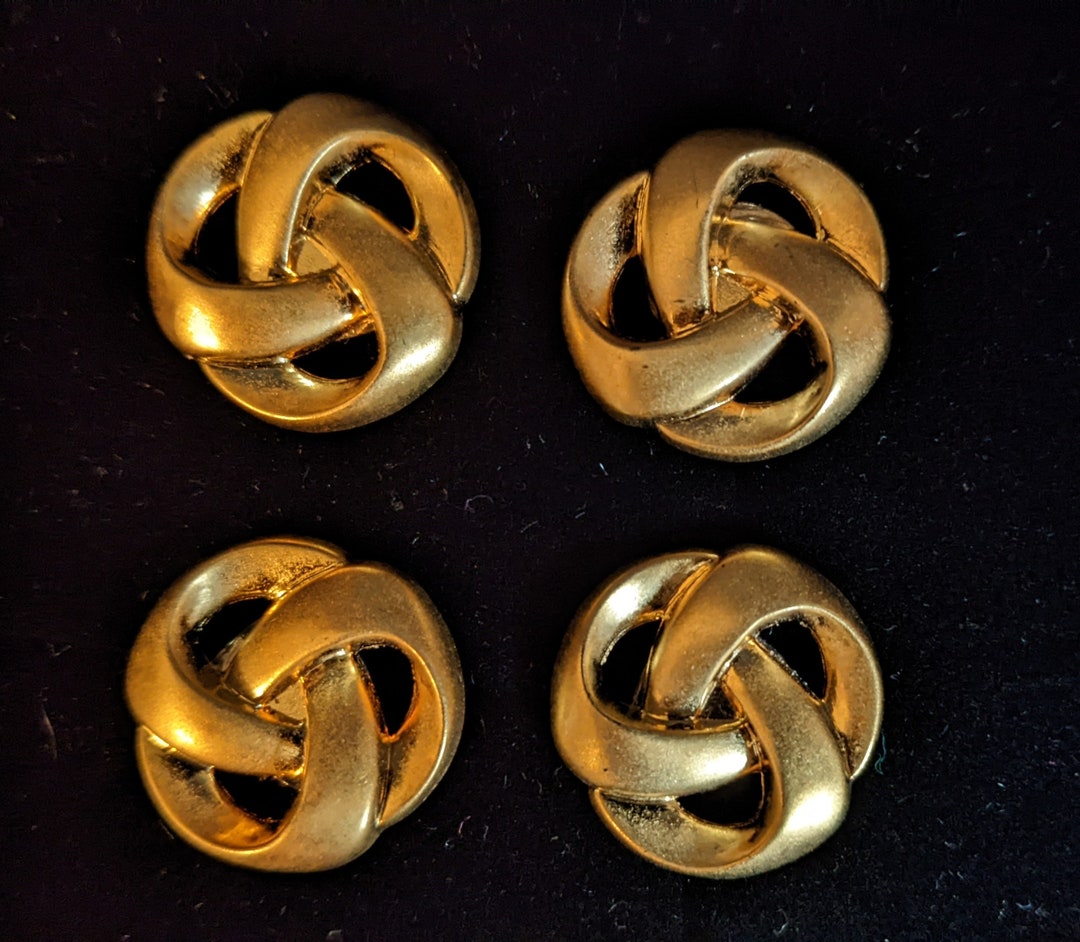 Number Pins why Knot Satin Gold Boxed Set Etsy