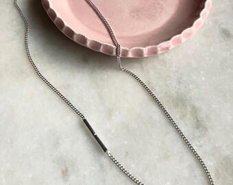 BIG SAM- necklace - sterling silver - by STICKTAILS