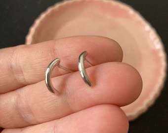 DEMI- earrings- sterling silver - by STICKTAILS
