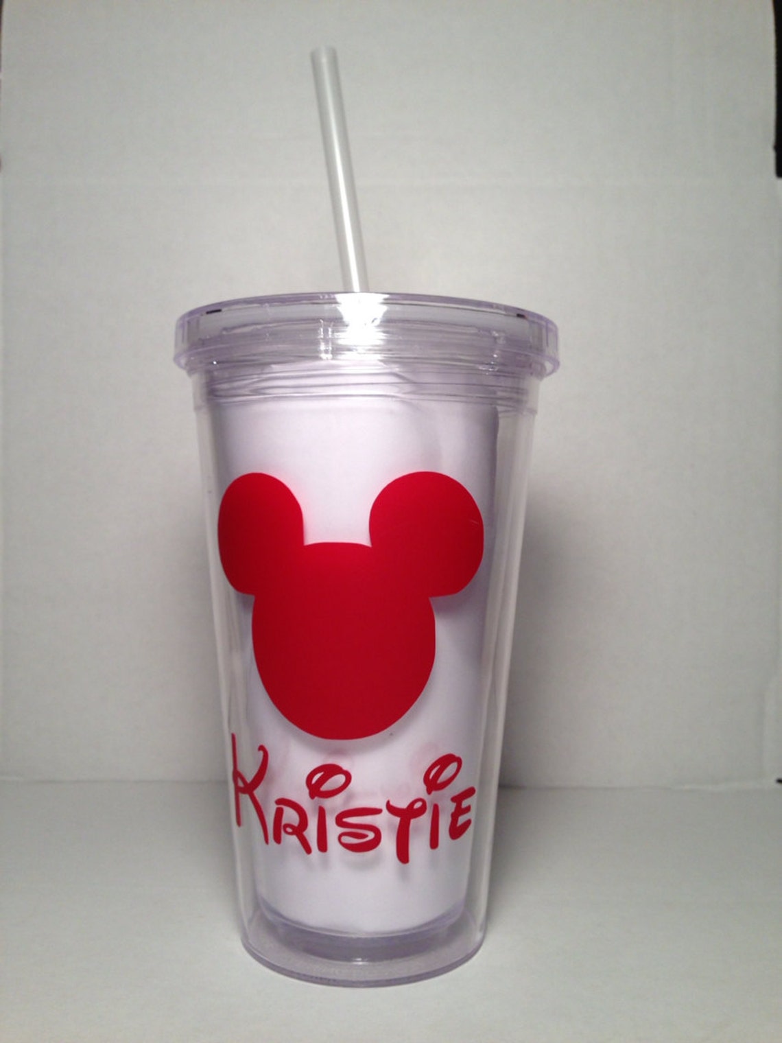 Vinyl Lettering Acrylic Tumbler Double Insulated Custom Etsy