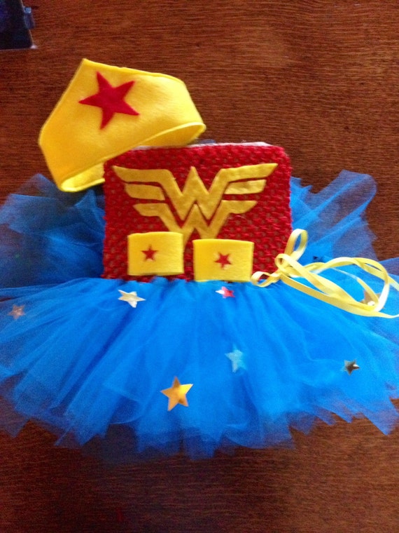 Items similar to Wonder Woman tutu costume . Sizes up to 4T