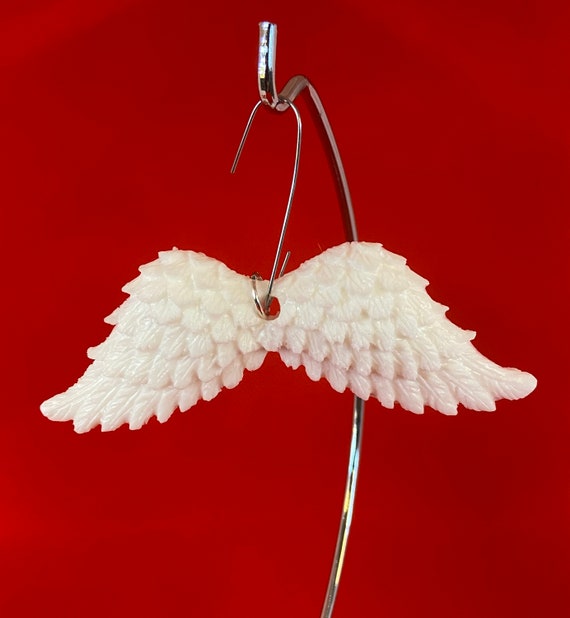 Angel Wings Christmas Ornament Resin 2 Etsy