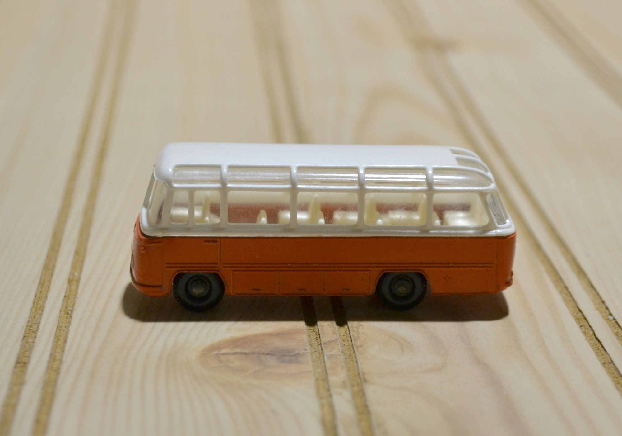 マッチボックス No.68 MERCEDES COACH Vintage Matchbox Mercedes Coach Bus Series No 68 Made in