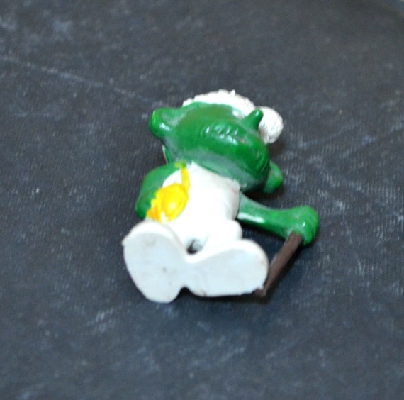 Vintage Nud-wick Green Hiker Fake Smurf 1980s Toy Collectible - Etsy