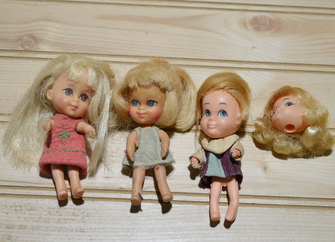 Vintage 1965 Japan Liddle Kiddle Dolls Mattel Collectibles 3