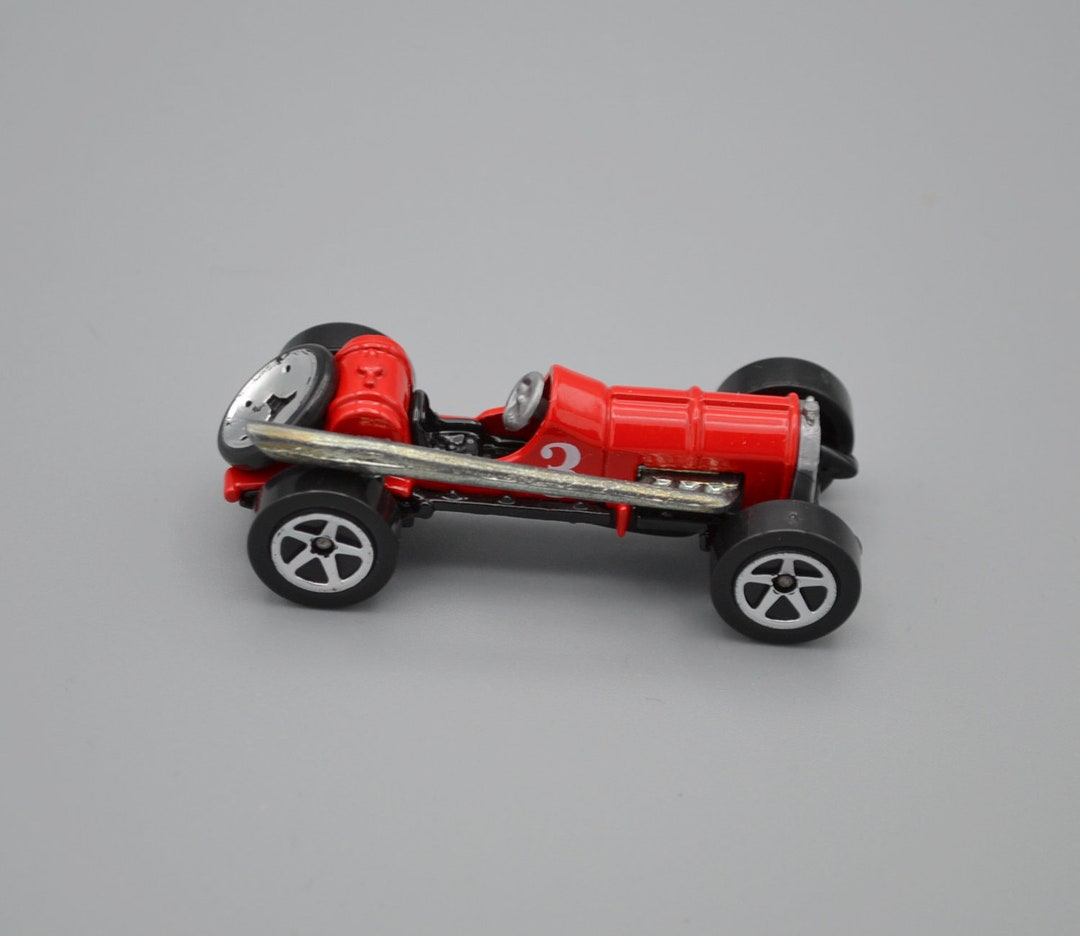 Hot Wheels Old #3 Collector Car Vintage Mattel Red and White