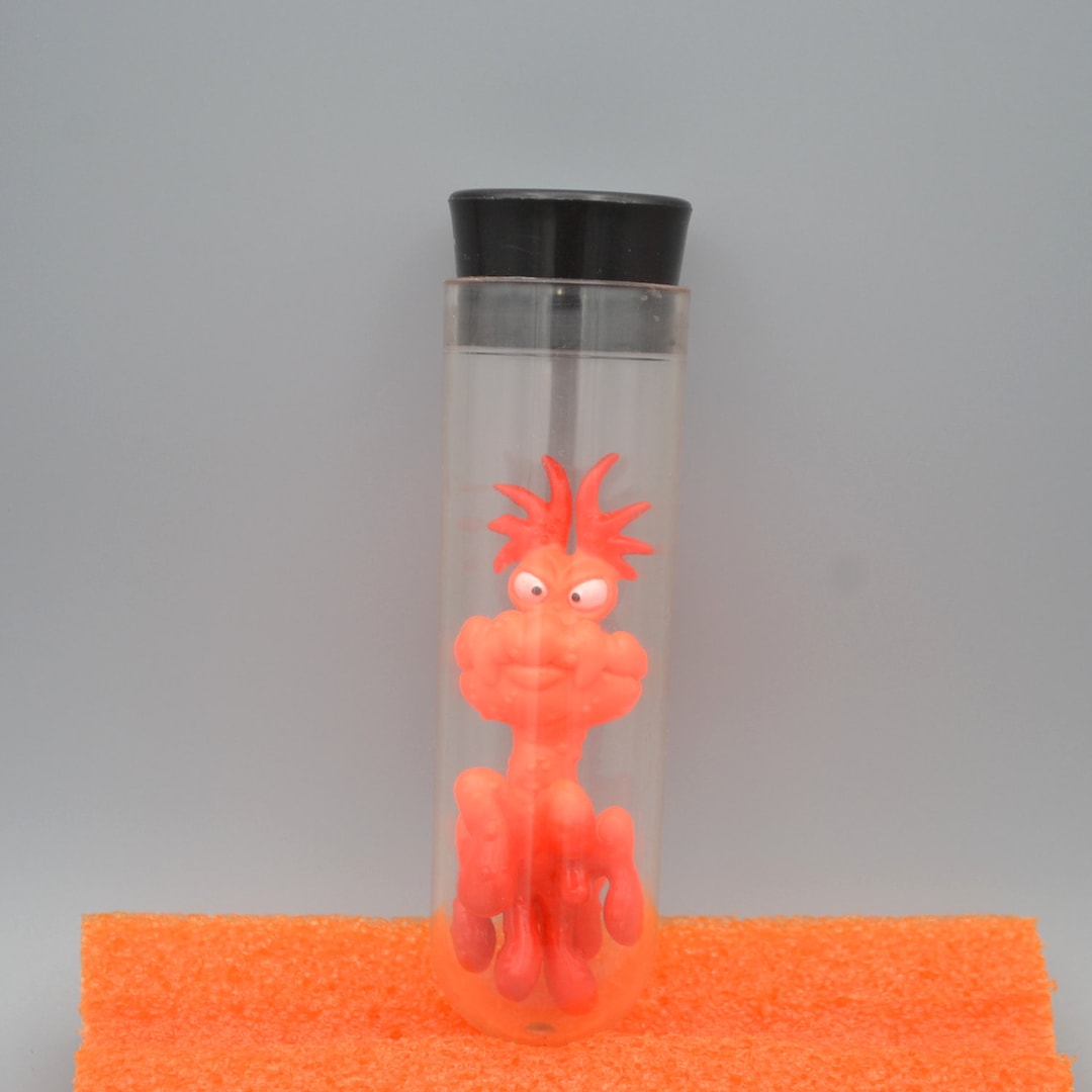 Test Tube Germ Toy 1980s World of Wonder 1988 Innyouttyitis