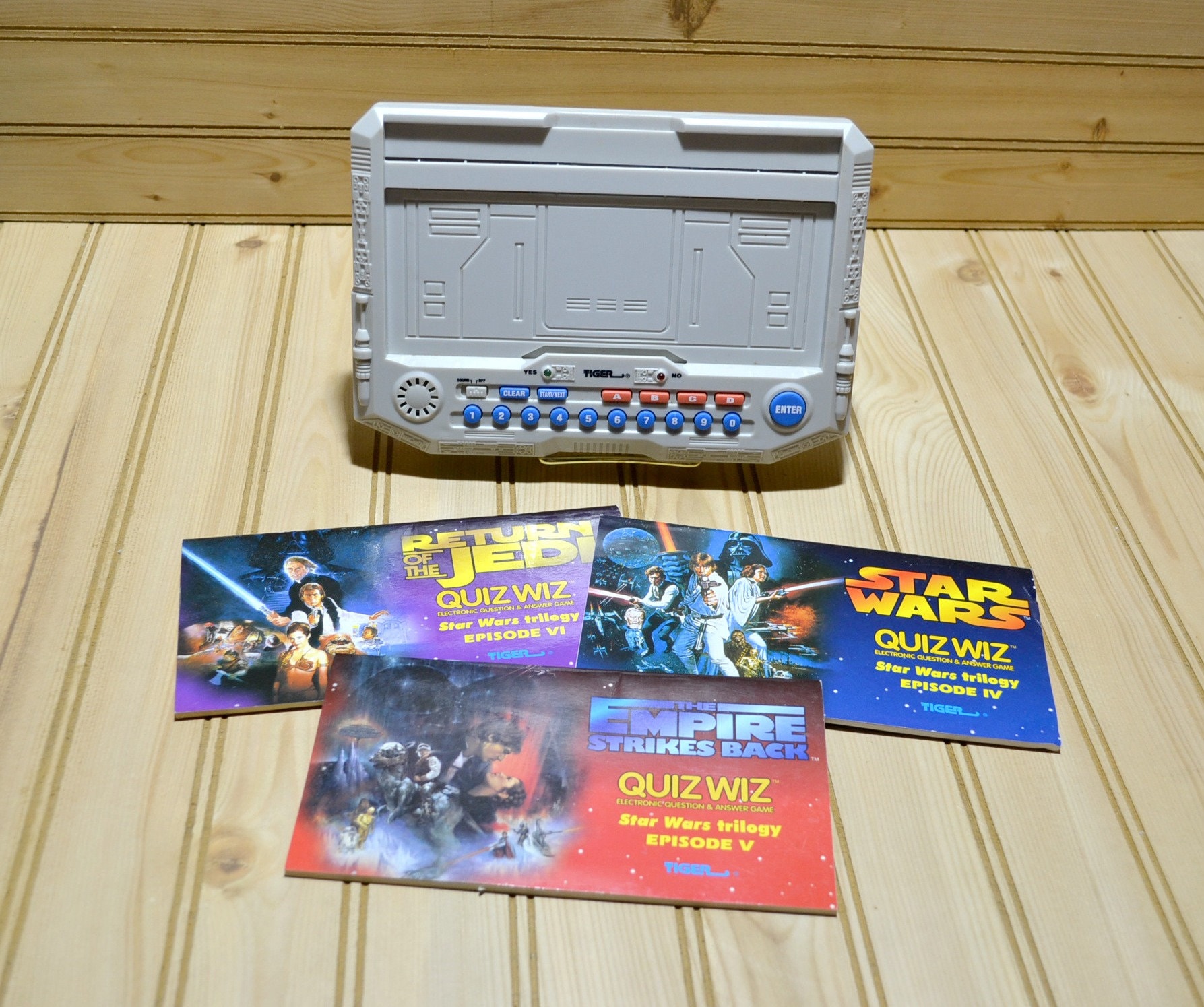 Vintage Star Wars Quiz Wiz Electronic Question Answer Game Etsy