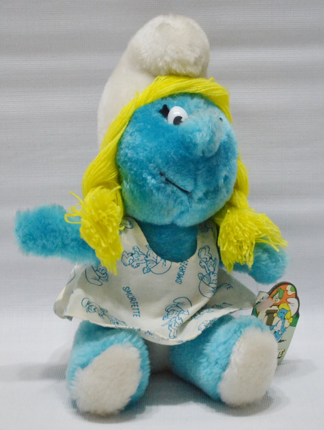 Smurfette Plush Doll - Stuffed Toy - Vintage - 1981 - Smurfs - Etsy
