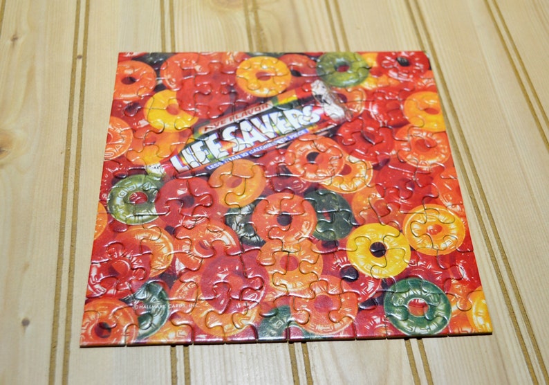 Vintage Hallmark Life Savers Mini Jigsaw Puzzle Made in USA Etsy