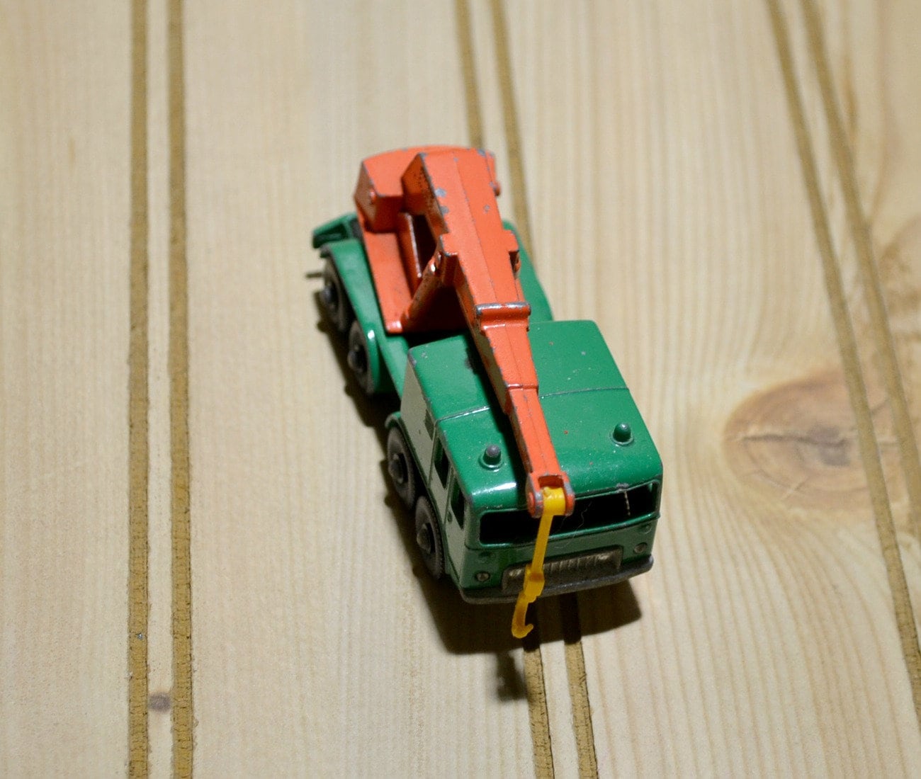 Vintage Matchbox Series No. 30 8 Wheel Crane Made in England