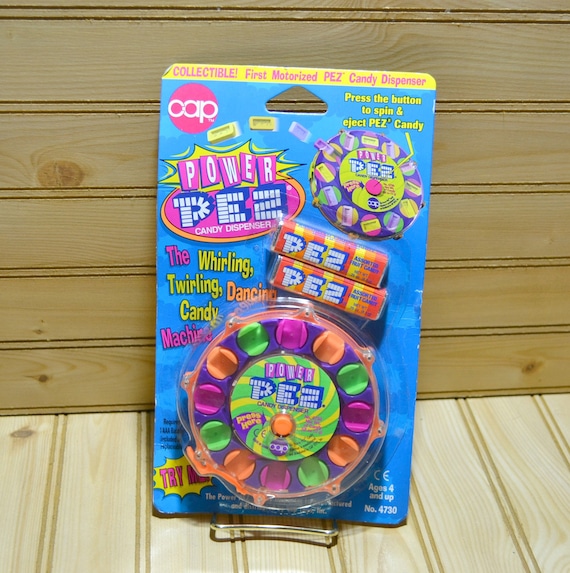 PEZ 当時　アドバタイズ Vintage Power Pez Candy Dispenser Battery Powered Model 4730 First