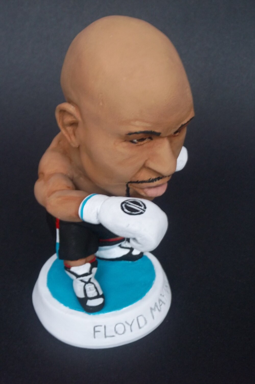 Floyd Mayweather Boxing Champion caricature sculpture Sports