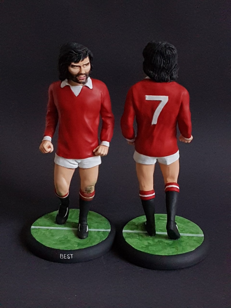George Best Classic Pose Limited Edition Figurine Manchester United - Etsy
