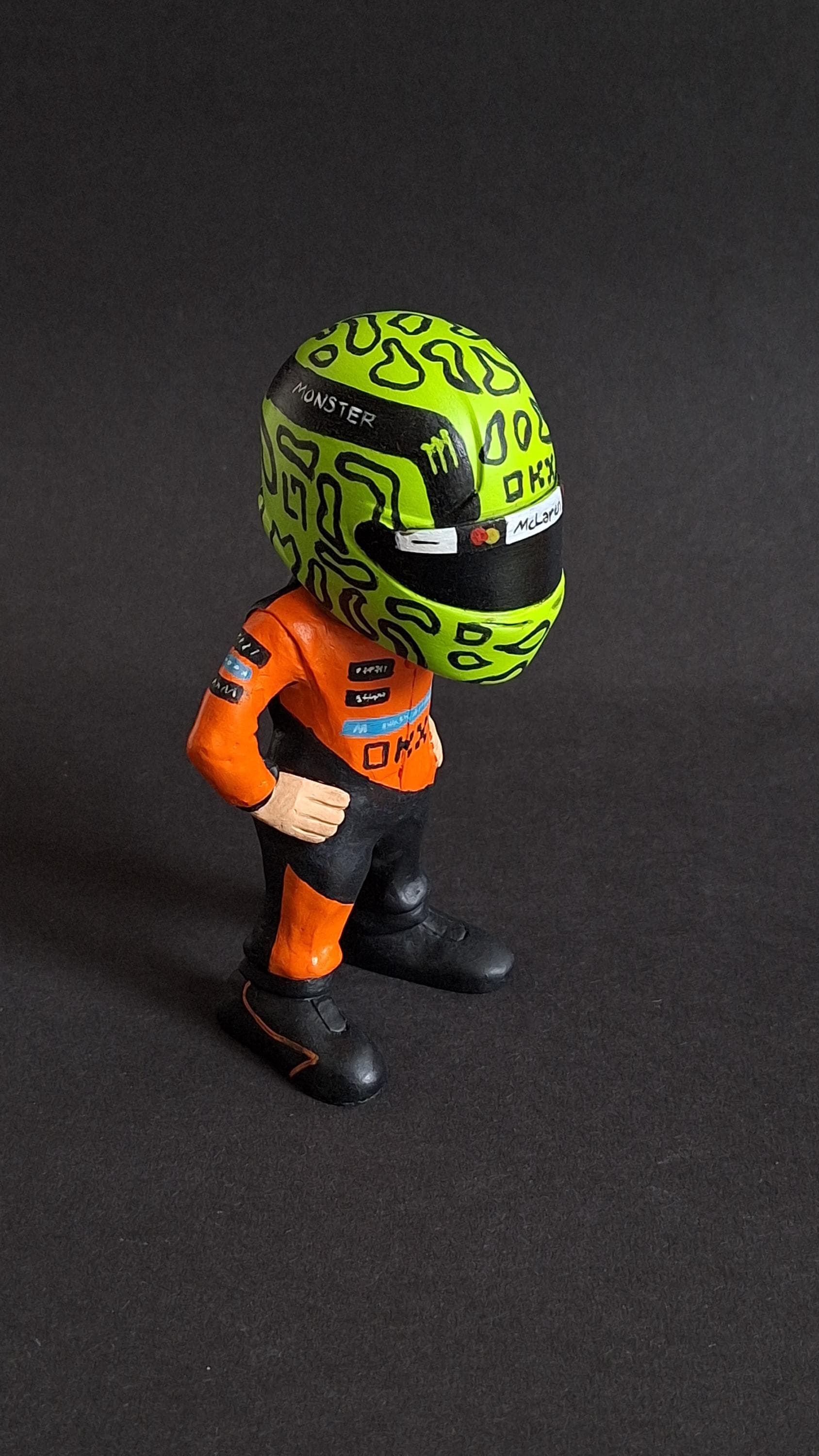 F1 Mini Driver. Lando Norris. Limited Edition Formula 1 Figurine