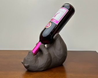 Bear Wine Bottle Holder
