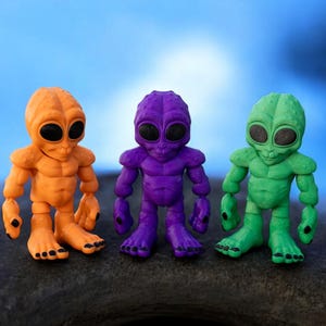 Articulated Alien - 3D Print