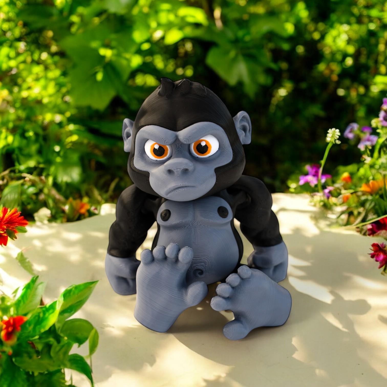Articulated Gorilla - 3D Print