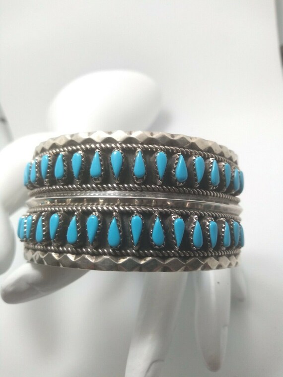 Sterling Turquoise Teardrop Ring