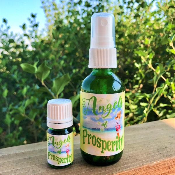 Angels of Prosperity Essential Oil Blend |  Aura Spray | self care