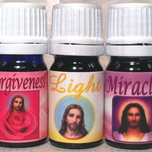 Jeshua Meditation Essential Oil Blends for spiritual transformation | A Course in Miracles | Spiritual Gift | Mindfulness Gift