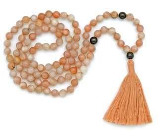 Leadership Mala  » with Sunstone & Garnet