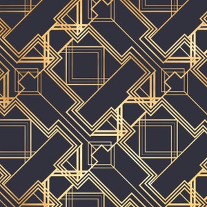 Grußkarten Set, Art-Deco-Briefpapier in Gold und Schwarz, Weihnachtskarten, Dankeschön-Notizen, Karten für alle Gelegenheiten, Grußkarten