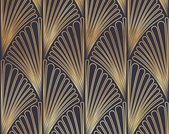 Greeting Cards, Art Deco Fans Designs - Set of 8, 16, and 24 pcs, Perfect for Birthdays, Holidays, and Thank You Notes, Stationery Gift Set,