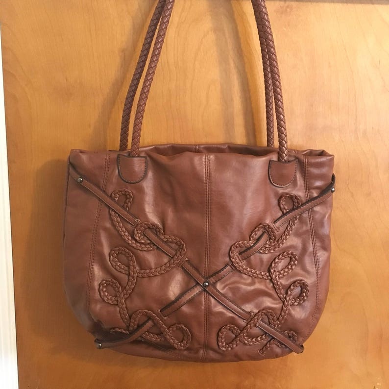 clarks tan bag