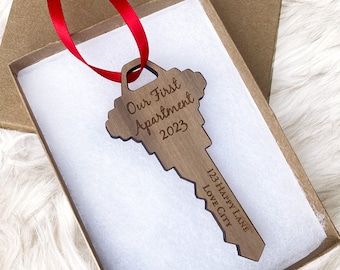 Our First Apartment 2023 ornament - meaningful gift, home decor, moving in gift | JW Design Studio