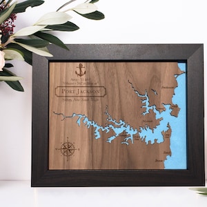 Romantische Geschenke aus Holz zum Jahrestag [ Hochzeit, Flitterwochen, unsere Tischkarte] JW Design Studio