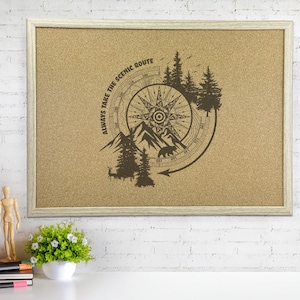 Hiking Enamel Pin and Patch Display Board for National & State Parks