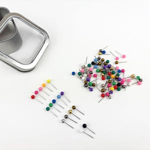 100 Count Map Pins für Push Pin Reisekarten