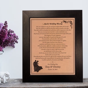 Personalized First Dance Art - Unique Leather Anniversary Gift [ Choose Your Couple Silhouette ] JW Design Studio