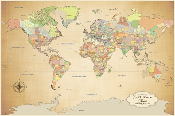 World Map With Pins Cotton Anniversary Gift Push Pin World Travel Map Second Anniversary Personalized Gift World Map Wall Art Customized Pin Board Current World World Map With Pins Cotton Anniversary Gift Push Pin World Travel Map Second Anniversary Personalized Gift World Map Wall Art Customized Pin Board Current World