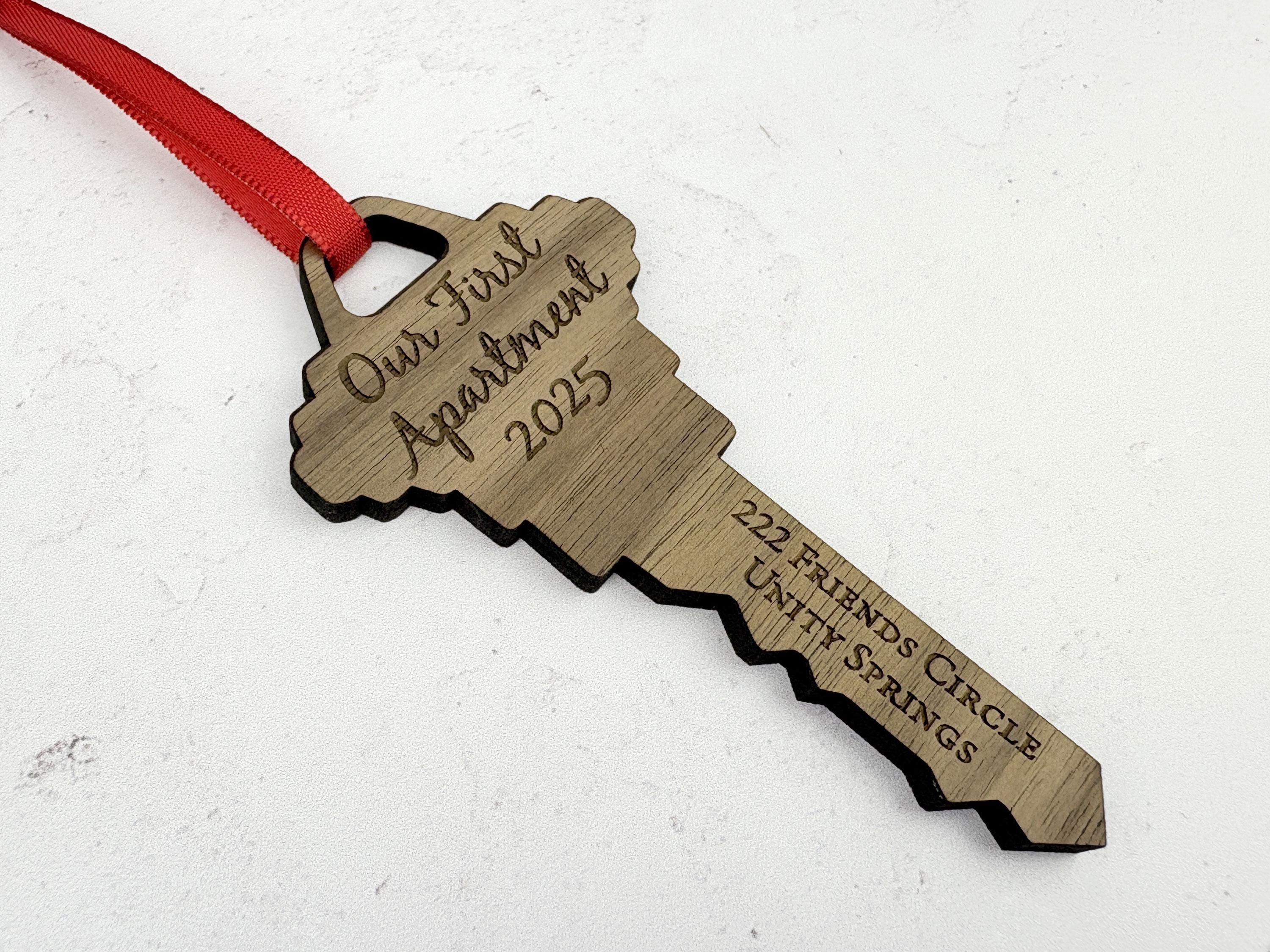Our First Apartment Home 2025 holiday ornament - moving in together gift, Valentines Day | JW Design Studio