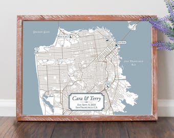 Custom Hand Illustrated Map Art of Any City, Trail or Property, Personalized